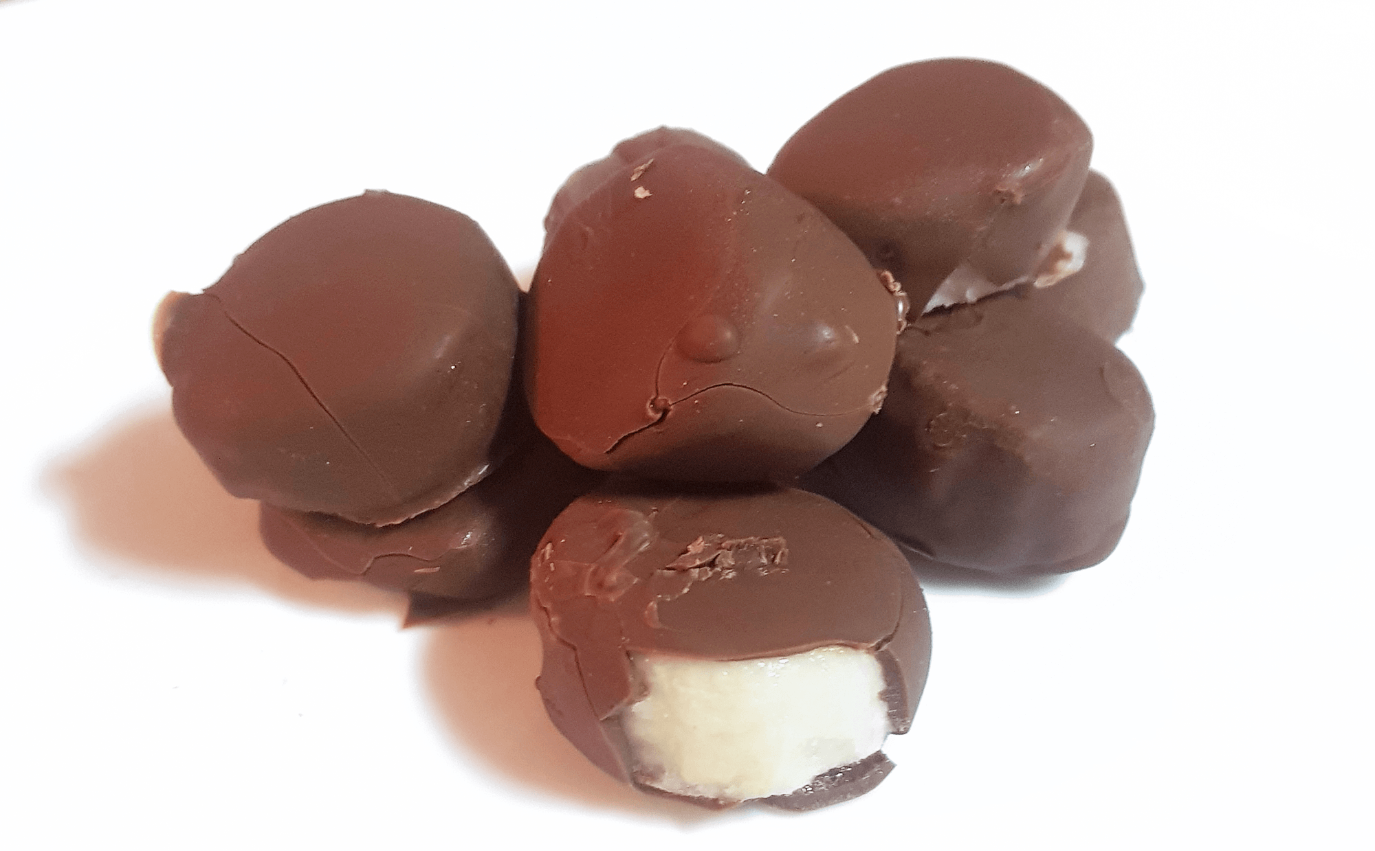 chocobites banana Chocolate Covered Frozen Fruits saluzzo